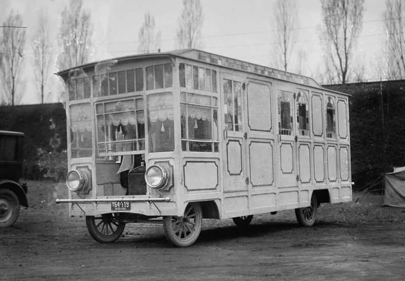 1924 Custom-built motor home in Ohio.