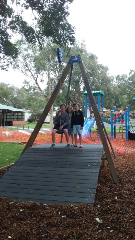 flying fox sawtell beach holiday park