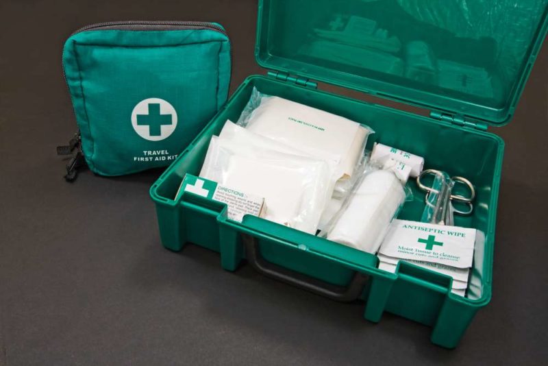 Coffs Coast Holiday Parks first aid kit