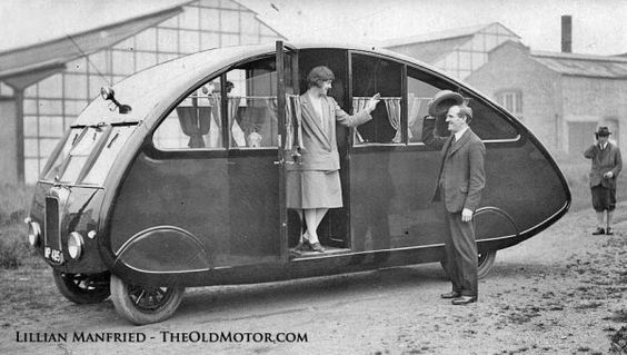 Vintage Teardrop Trailer.