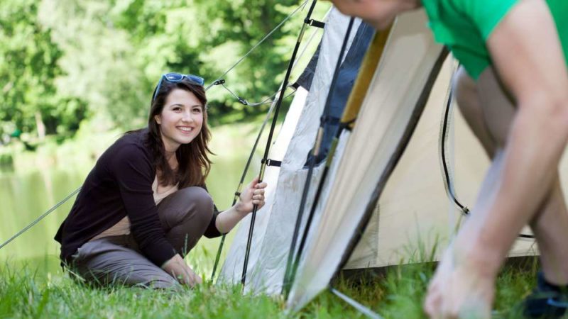 Camping can increase our happiness.