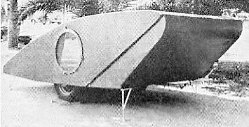 This pop up trailer was featured in the 1939 edition of Popular Mechanic