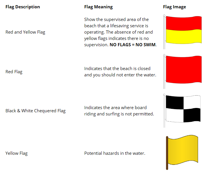 Collection 102+ Images what does a checkered flag mean at the beach Sharp