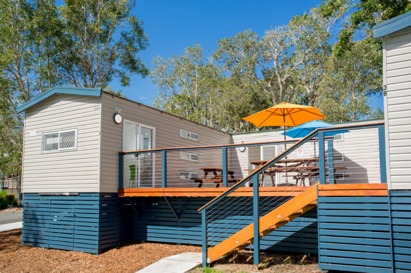 Bunkhouse accommodation at BIG4 Sawtell Beach Holiday Park