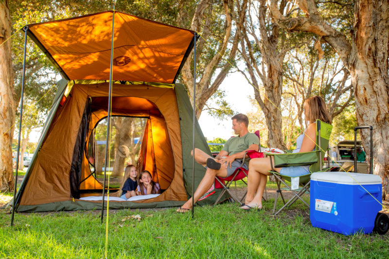 coffs holidays camping tent