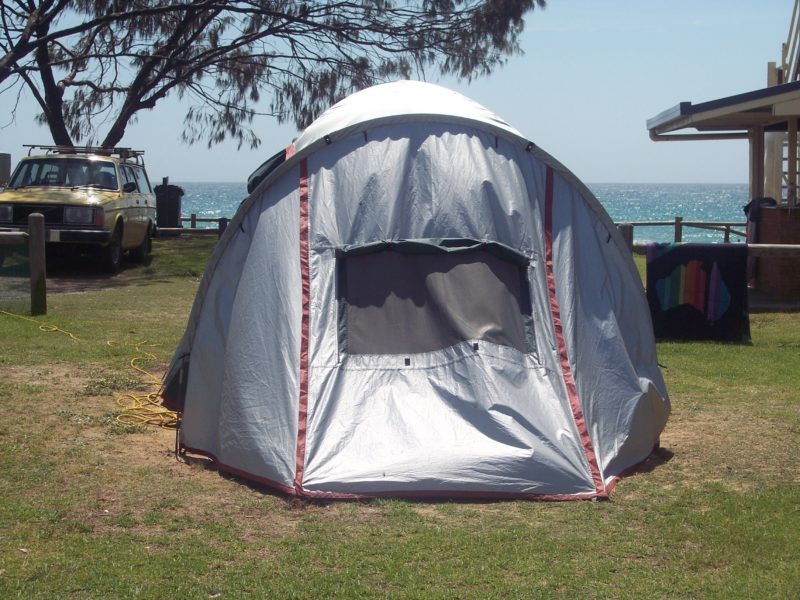 coffs holidays tent camping