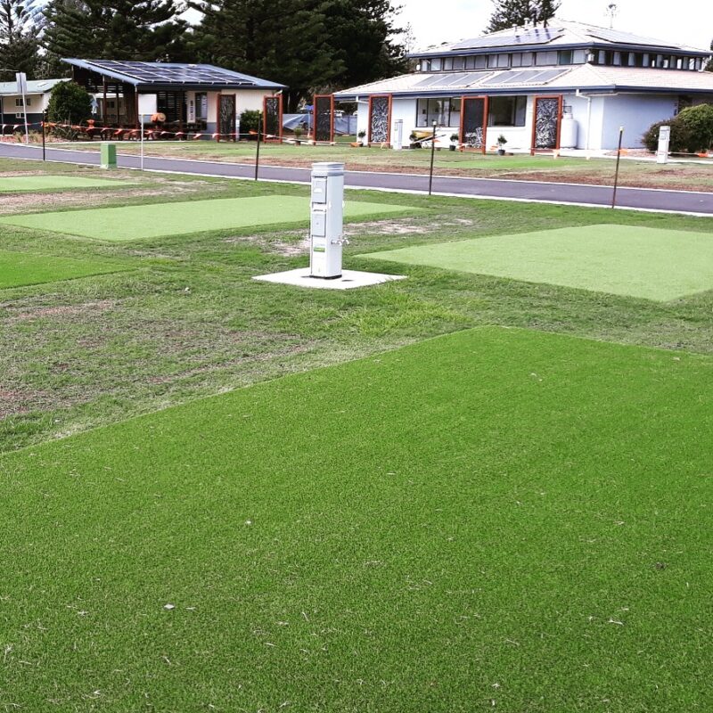 Woolgoolga Beach Holiday Park Artificial Turf SItes