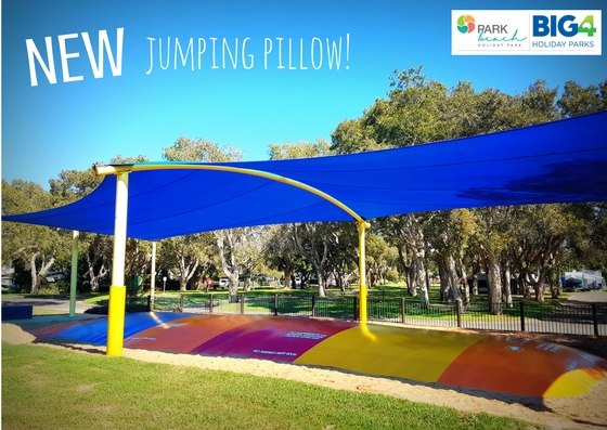 NEW Jumping Pillow