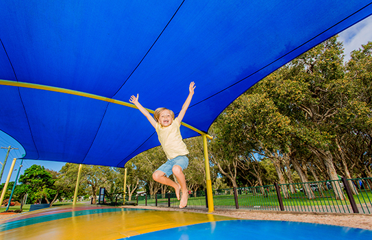 BIG4 Park Beach Jumping Pillow