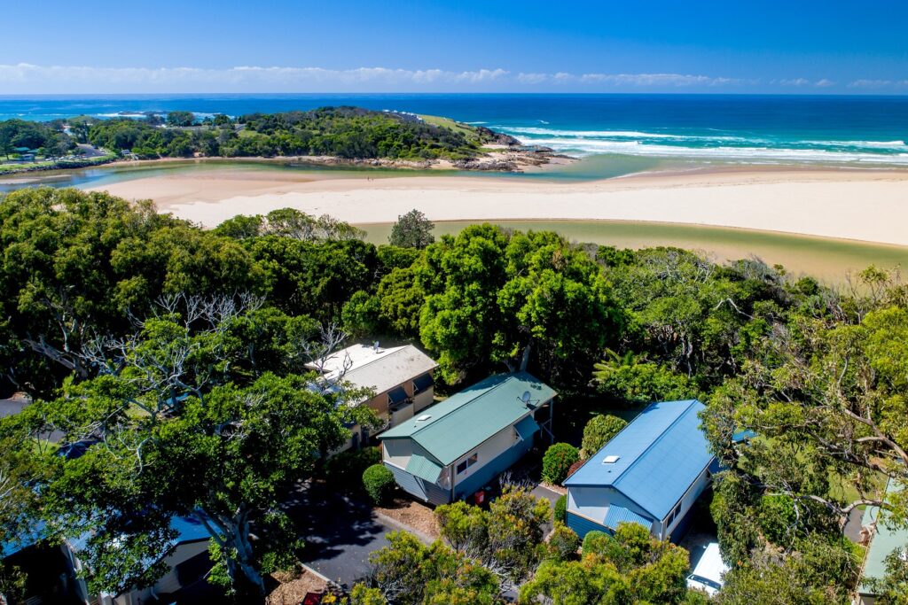 sawtell, caravan park,