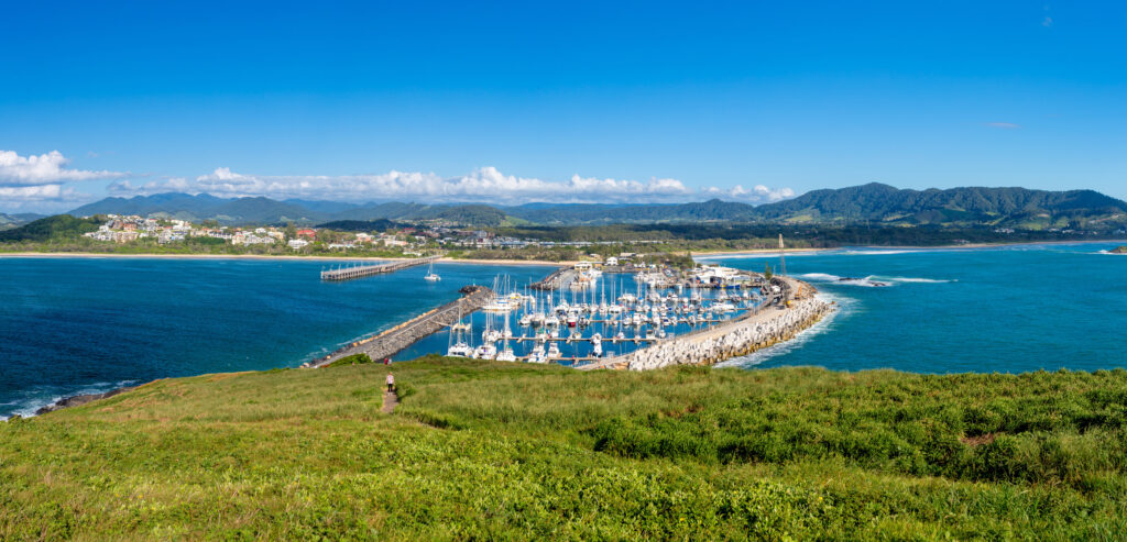 coffs harbour marina jetty beach