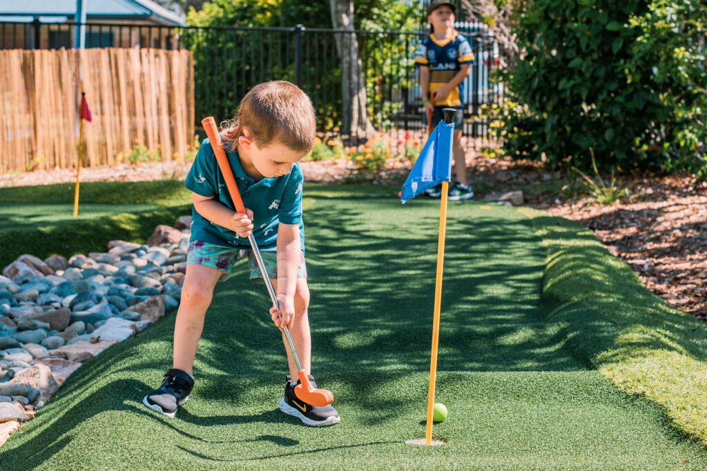 mini golf facility park beach coffs BIG4