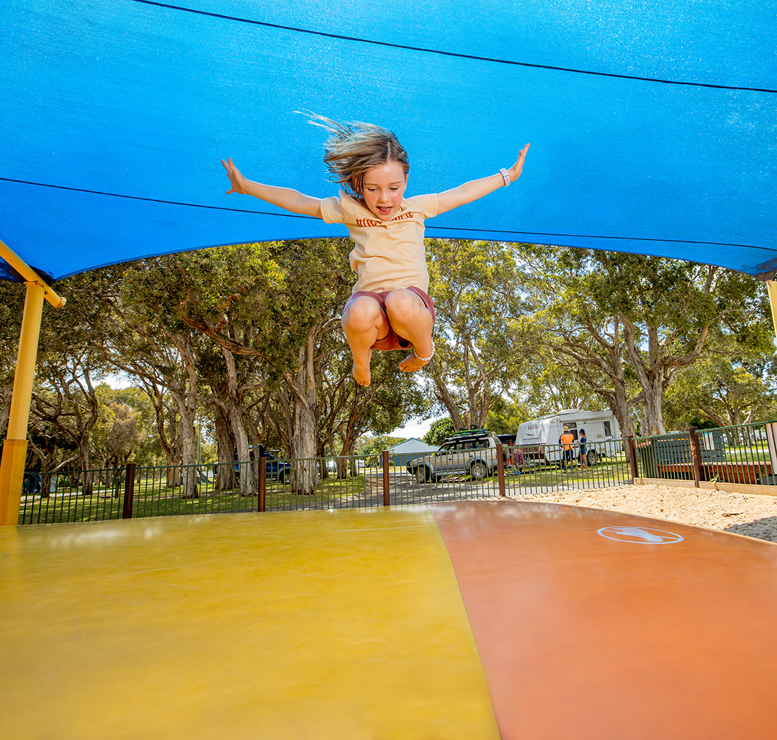 BIG4 Park Beach Holiday Park Jumping Pillow