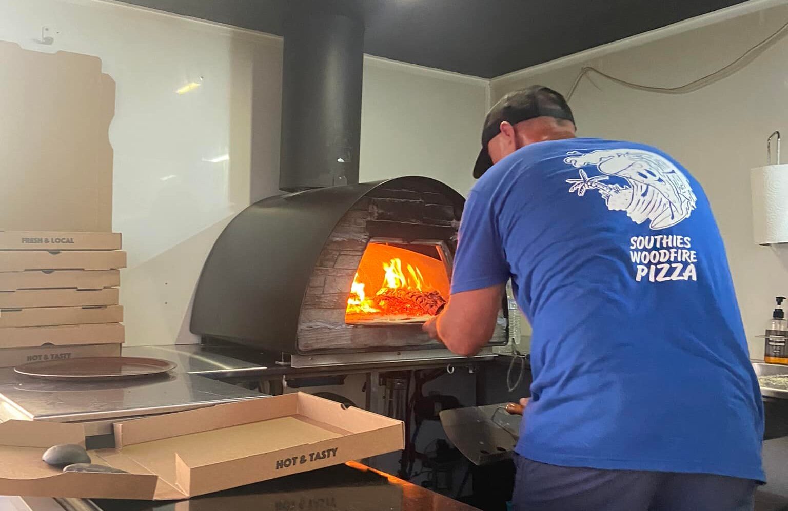 SOUTHIES Woodfired pizza