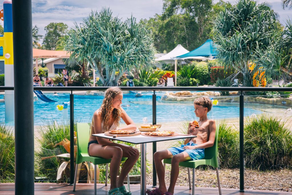 Parkies Poolside Cafe BIG4 Park Beach Holiday Park