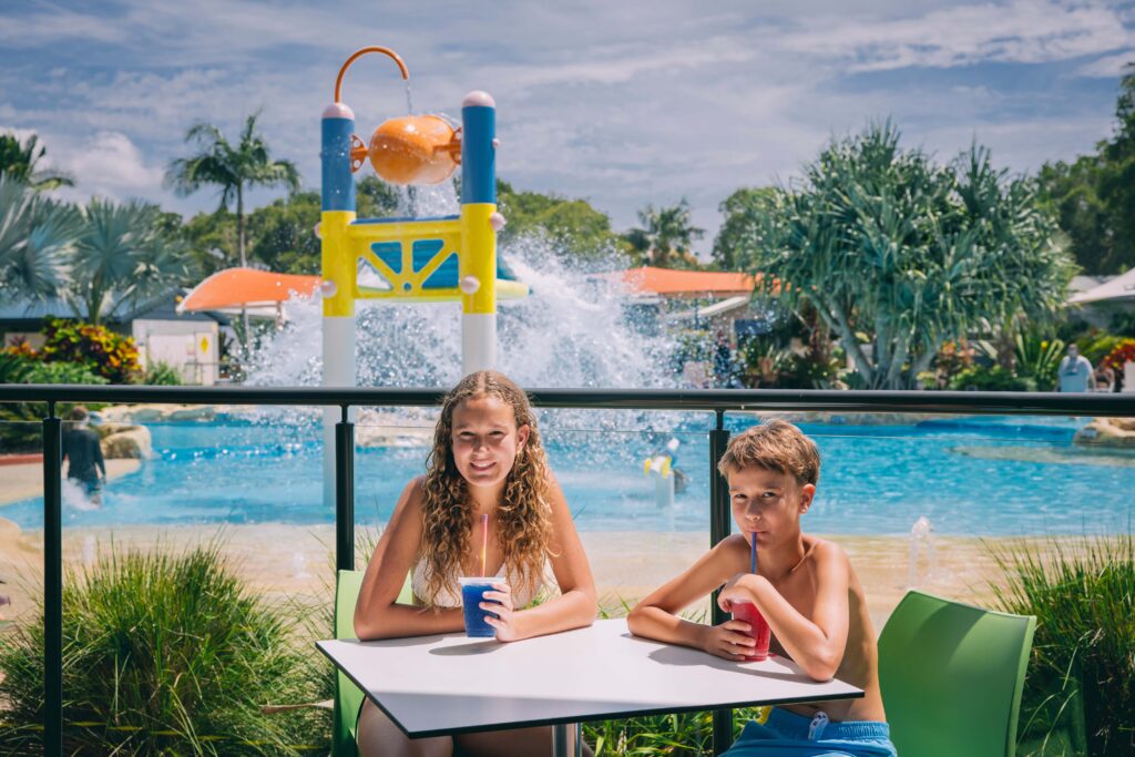Parkies Poolside Cafe BIG4 Park Beach Holiday Park