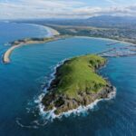 Muttonbird,Island,Looking,South-west,Towards,Jetty,Beach,And,Coffs,Harbour