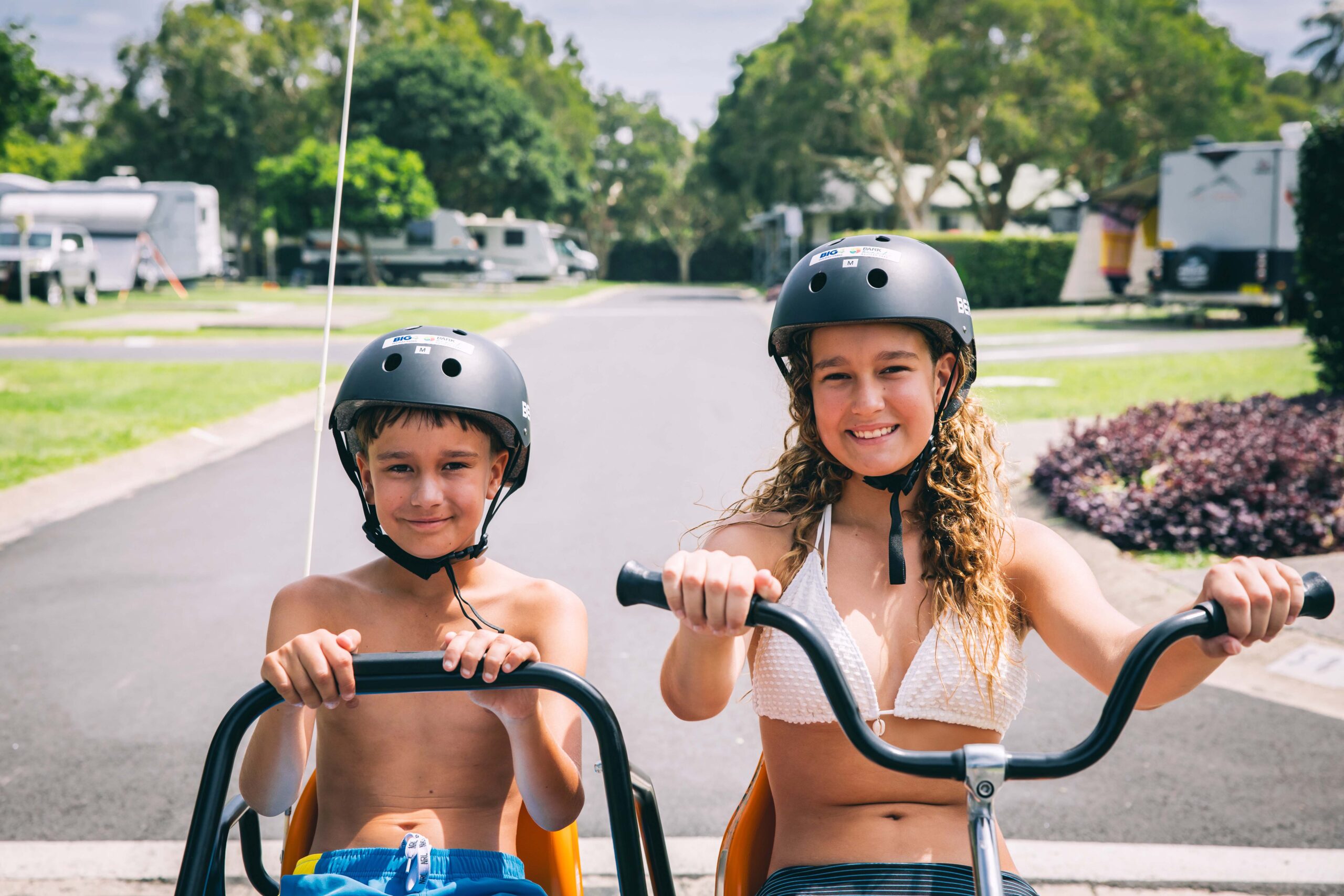 PB - Lifestyle – Pedal Kart LR EDITED57 kids riding double pedal kart