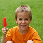 Child with Ice Cream from Park Shop