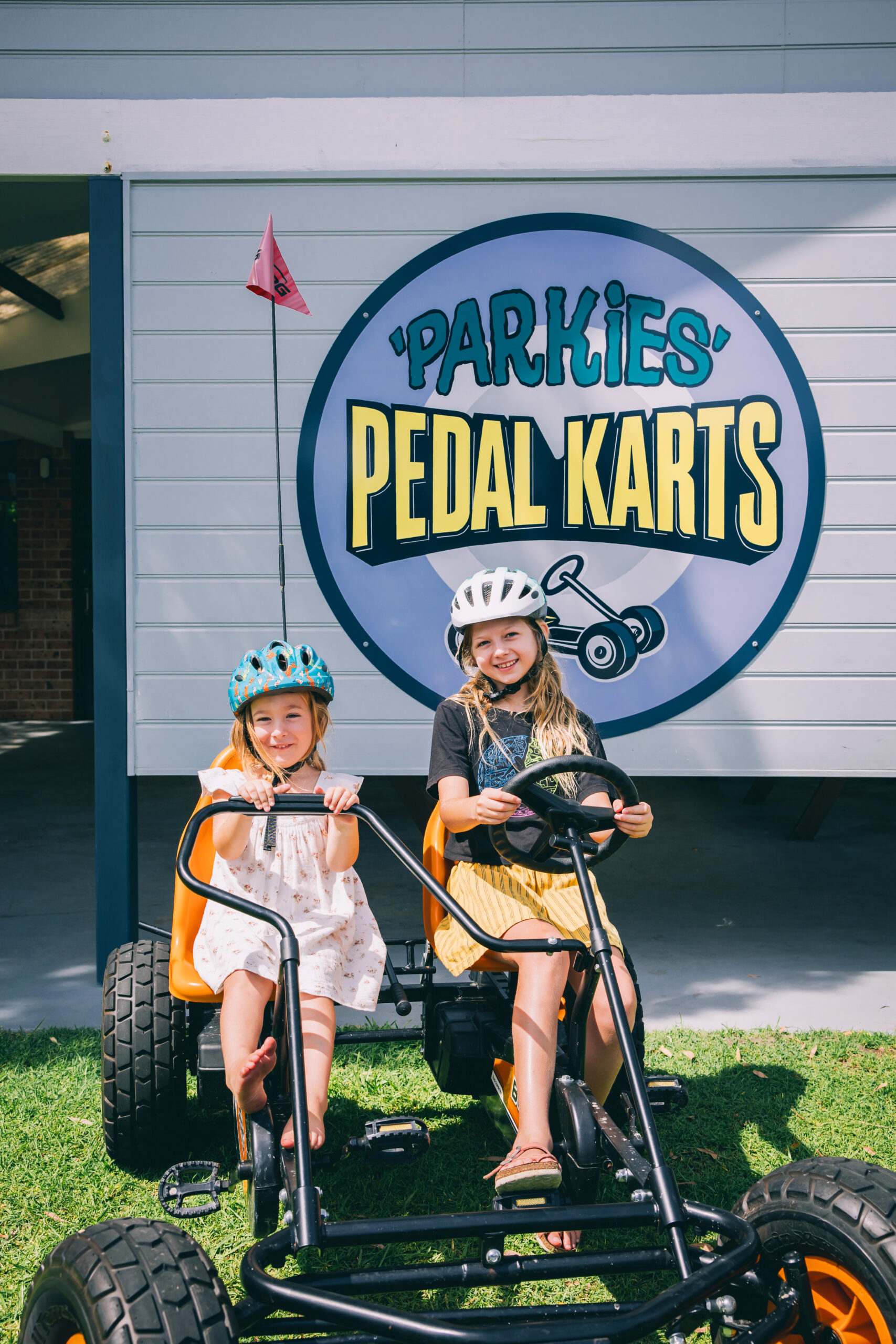 pedal karts at BIG4 Park Beach Holiday Park
