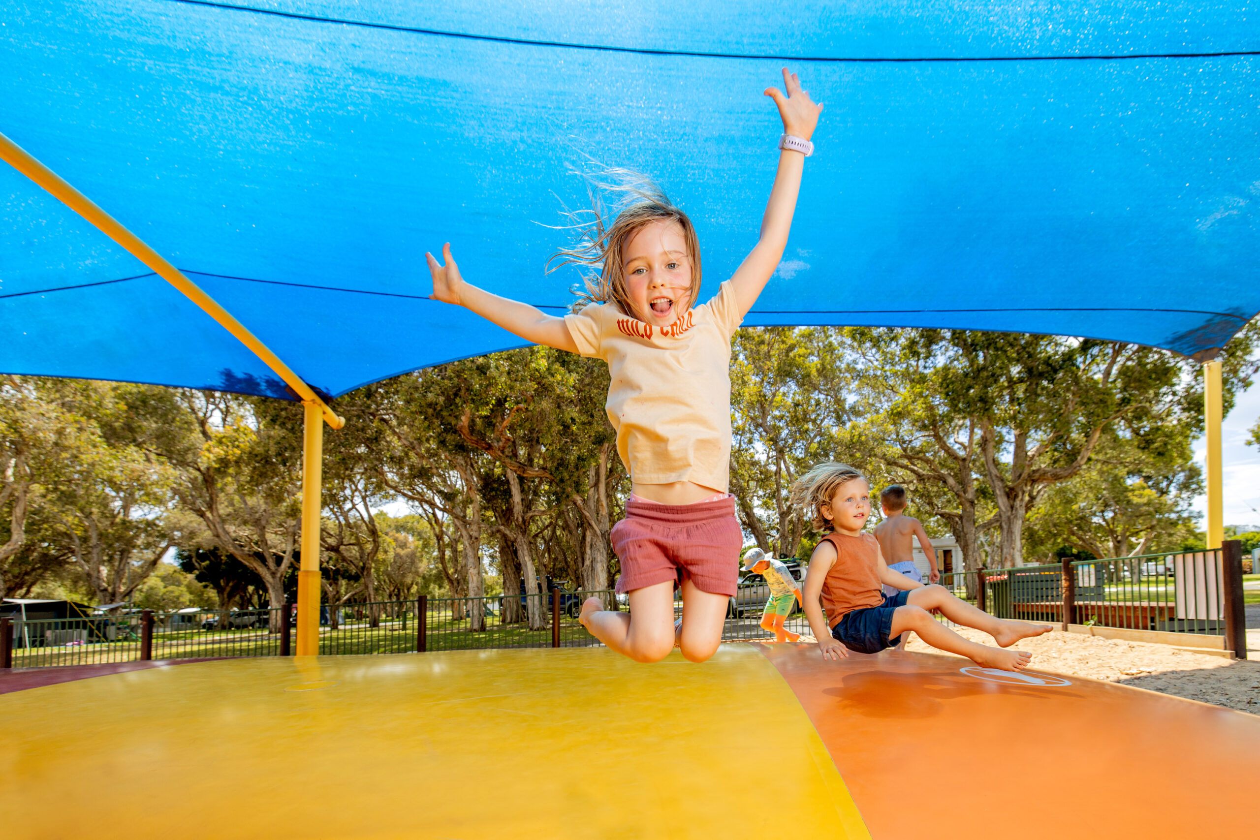 Jumping pillow
