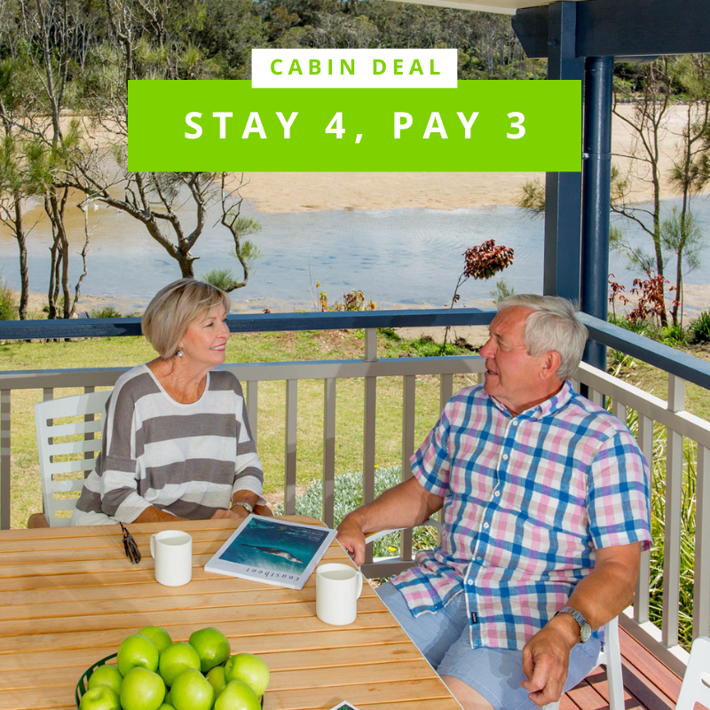Woolgoolga - Stay 4 Pay 3 Cabins